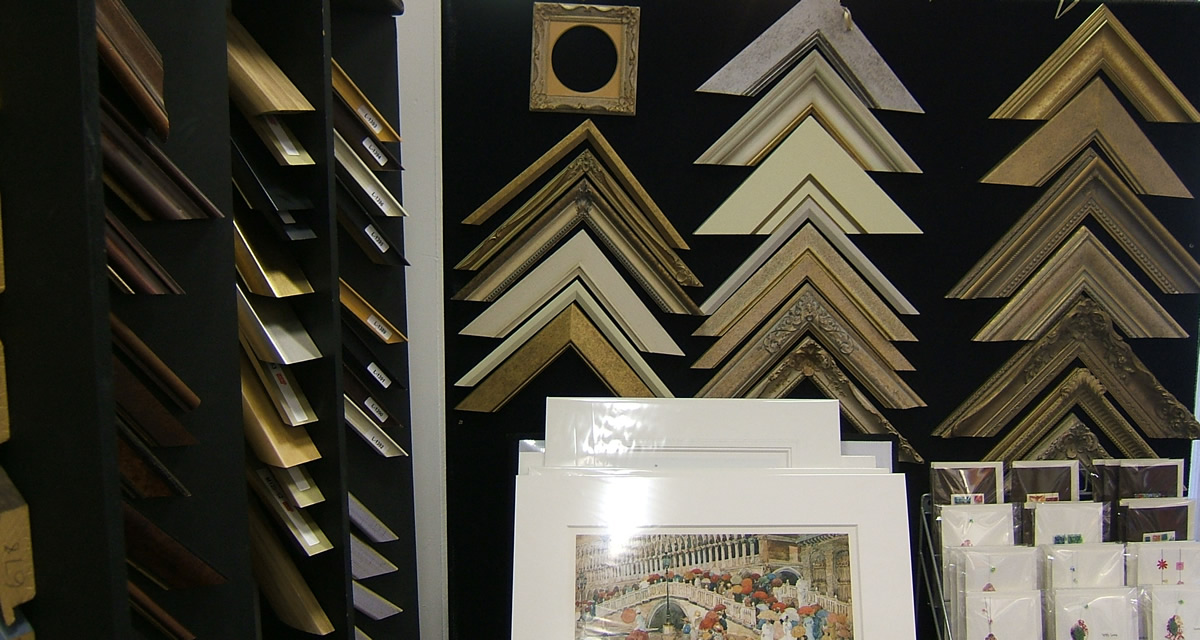 Picture Framing Services by Surrounds Art, West Byfleet, near Woking, Surrey